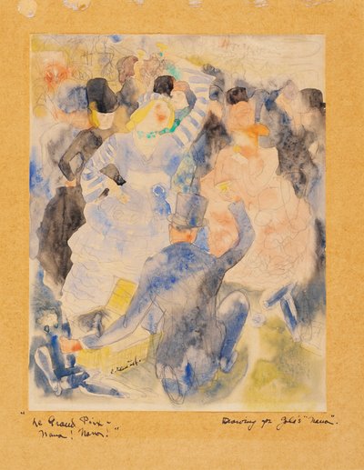 Nana aux courses - Charles Demuth