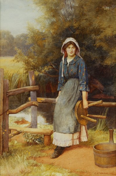 La Laitière - Charles Edward Wilson