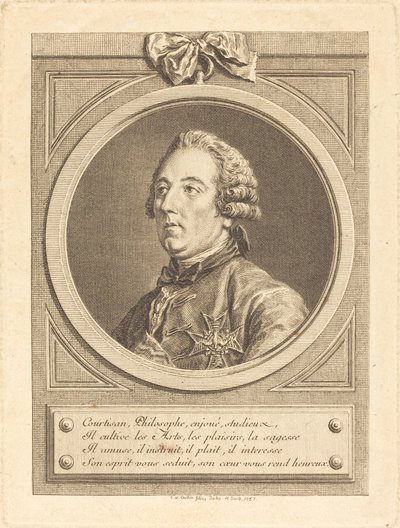 Louis César de La Baume-le-Blanc - Charles Nicolas Cochin II