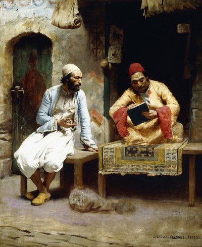 La lettre - Charles Sprague Pearce