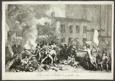 Prise de la Bastille, 14 juillet 1789 - Charles Thevenin