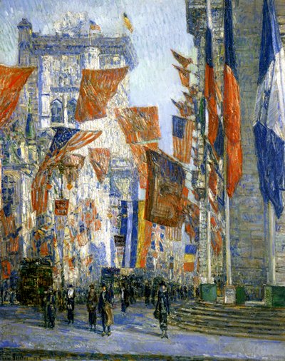 Avenue des Alliés - Childe Frederick Hassam