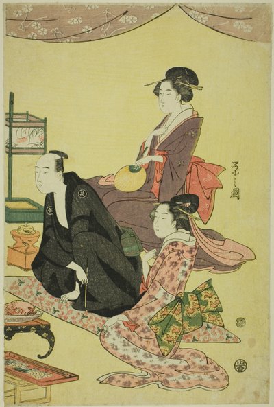 Scène de Banquet - Chobunsai Eishi