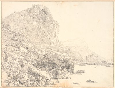 Vue de Marina Piccola à Capri - Christen Købke