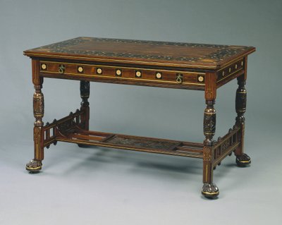 Table centrale, c.1875 - Christian Herter