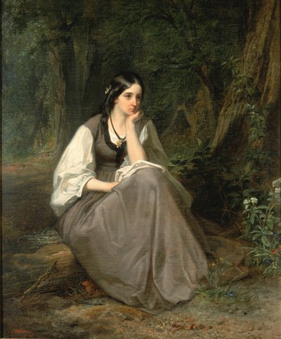 Evangeline, 1861 - Christian Schussele