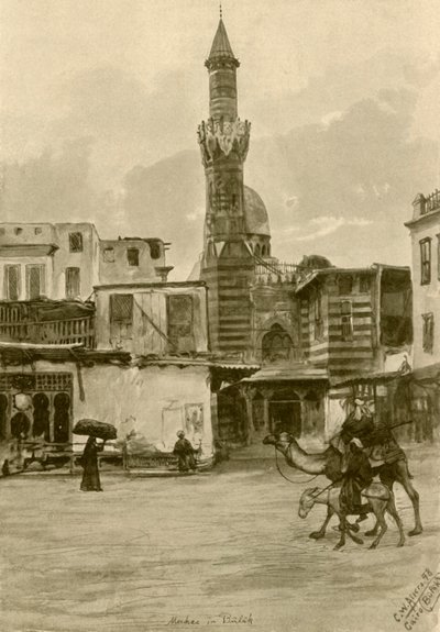 Mosquée, Boulaq, Le Caire, Égypte - Christian Wilhelm Allers