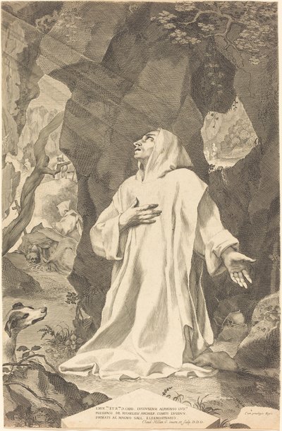 Saint Bruno - Claude Mellan