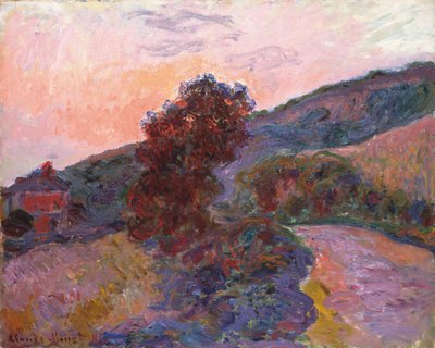 Coucher de soleil à Giverny - Claude Monet