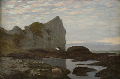 Étretat, vers 1864 - Claude Monet