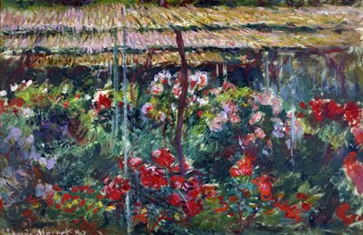 Jardin de pivoines - Claude Monet