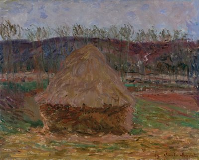 Meule de foin à Giverny - Claude Monet