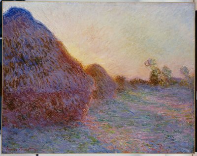 Meules de foin - Claude Monet