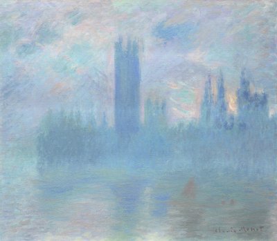 Houses of Parliament, Londres, 1900-01 - Claude Monet