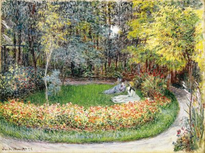 Dans le jardin, 1875 - Claude Monet