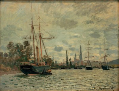 La Seine à Rouen - Claude Monet