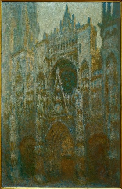 La cathédrale de Rouen, le portail - Claude Monet