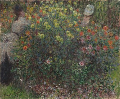 Dames dans les fleurs, 1875 - Claude Monet