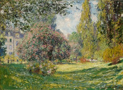 Paysage : Le parc Monceau - Claude Monet