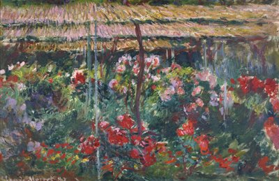 Jardin de pivoines, 1887 - Claude Monet