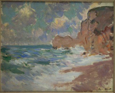 Vagues reculant - Claude Monet