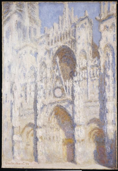 Cathédrale de Rouen, Après-midi - Claude Monet