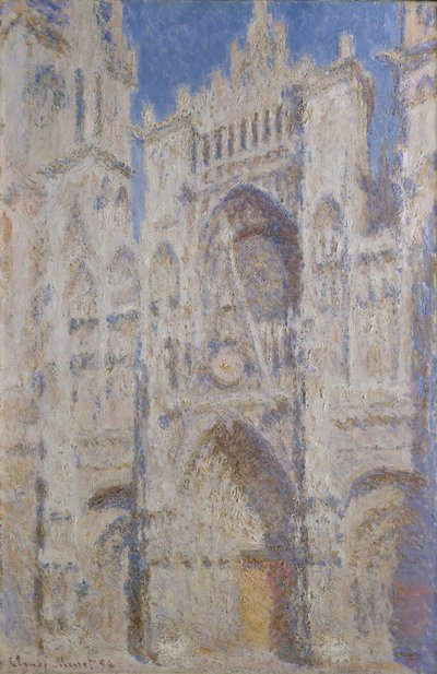 Cathédrale de Rouen : Le portail (lumière du soleil), 1894 - Claude Monet