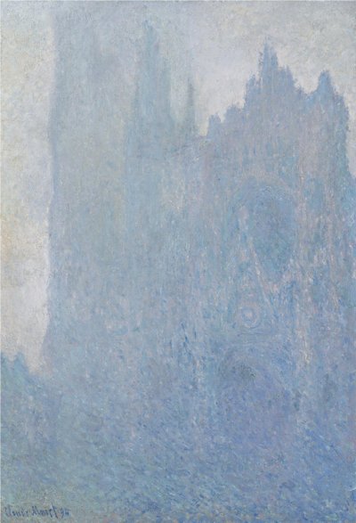 La cathédrale de Rouen dans le brouillard, 1893 - Claude Monet