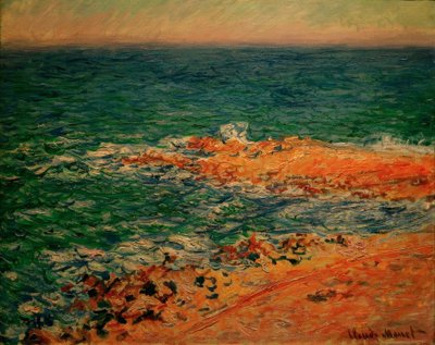 Vue de la mer - Claude Monet