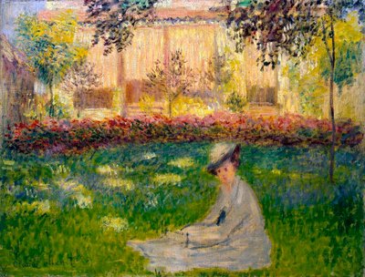 Femme dans un jardin, 1876 - Claude Monet