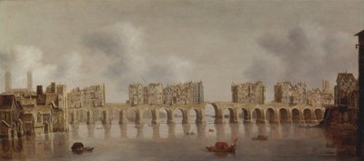 Vue du pont de Londres - Claude de Jongh