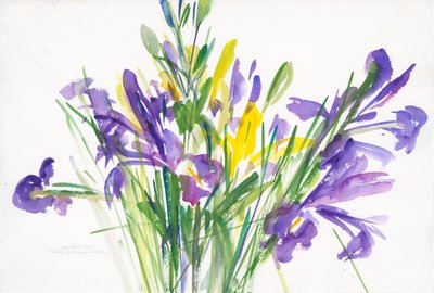 Iris, 1999 - Claudia Hutchins Puechavy