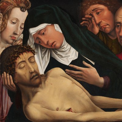 La lamentation du Christ - Colijn de Coter