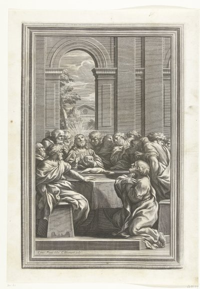 La Cène - Cornelis Bloemaert (II)