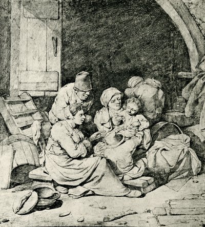 Famille de fermiers néerlandais - Cornelis Pietersz Bega