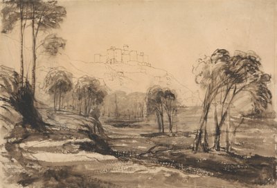 Château de Harlech - Cornelius Varley