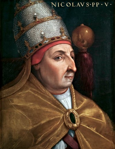 Portrait du Pape Nicolas V - Cristofano dell Altissimo