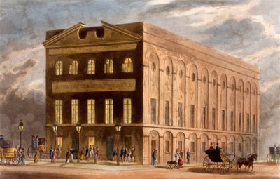 Le théâtre Royal Couborg, 1826 - Daniel Havell