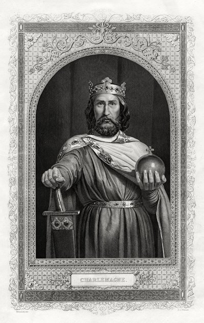 Charlemagne, roi des Francs, 1875 - Daniel John Pound