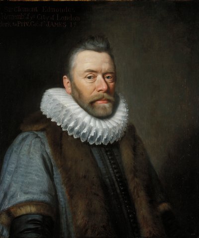 Sir Clement Edmondes - Daniel Mytens