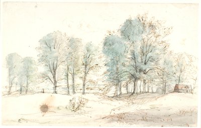 Paysage près de Fredensborg - Dankvart Dreyer