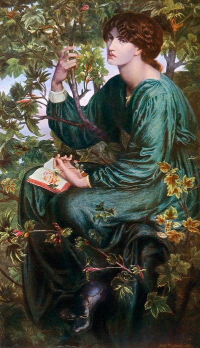 Rêverie, 1880 - Dante Gabriel Charles Rossetti