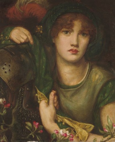 Ma Dame Greensleeves, 1863 - Dante Gabriel Charles Rossetti