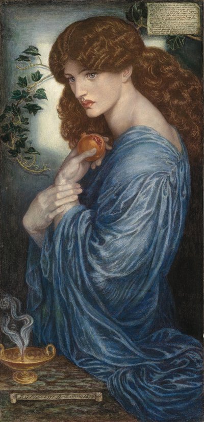 Proserpine - Dante Gabriel Charles Rossetti