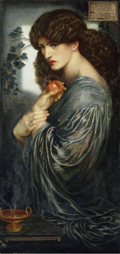 Proserpine, 1882 - Dante Gabriel Charles Rossetti