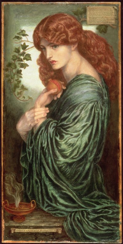 Proserpine, 1882 - Dante Gabriel Charles Rossetti