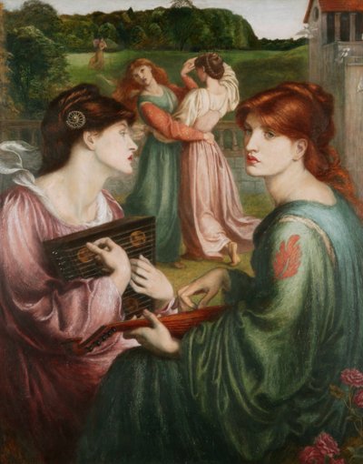 Le Préau - Dante Gabriel Charles Rossetti