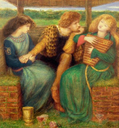 La Dame impitoyable - Dante Gabriel Charles Rossetti