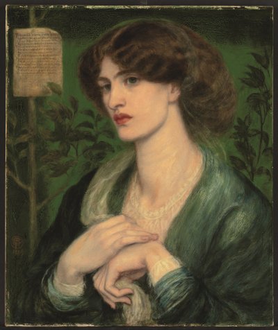 La Salutation de Béatrice - Dante Gabriel Charles Rossetti