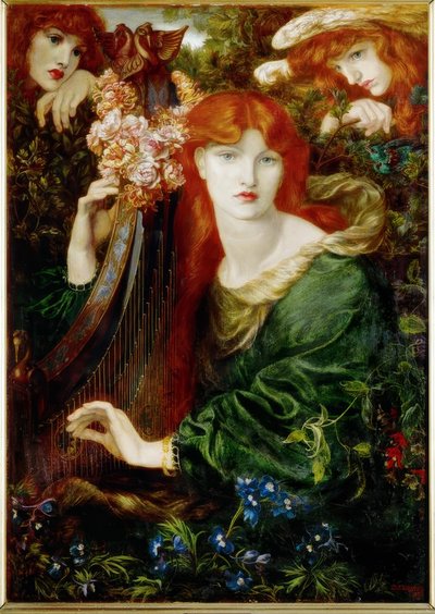 La Ghirlandata - Dante Gabriel Charles Rossetti